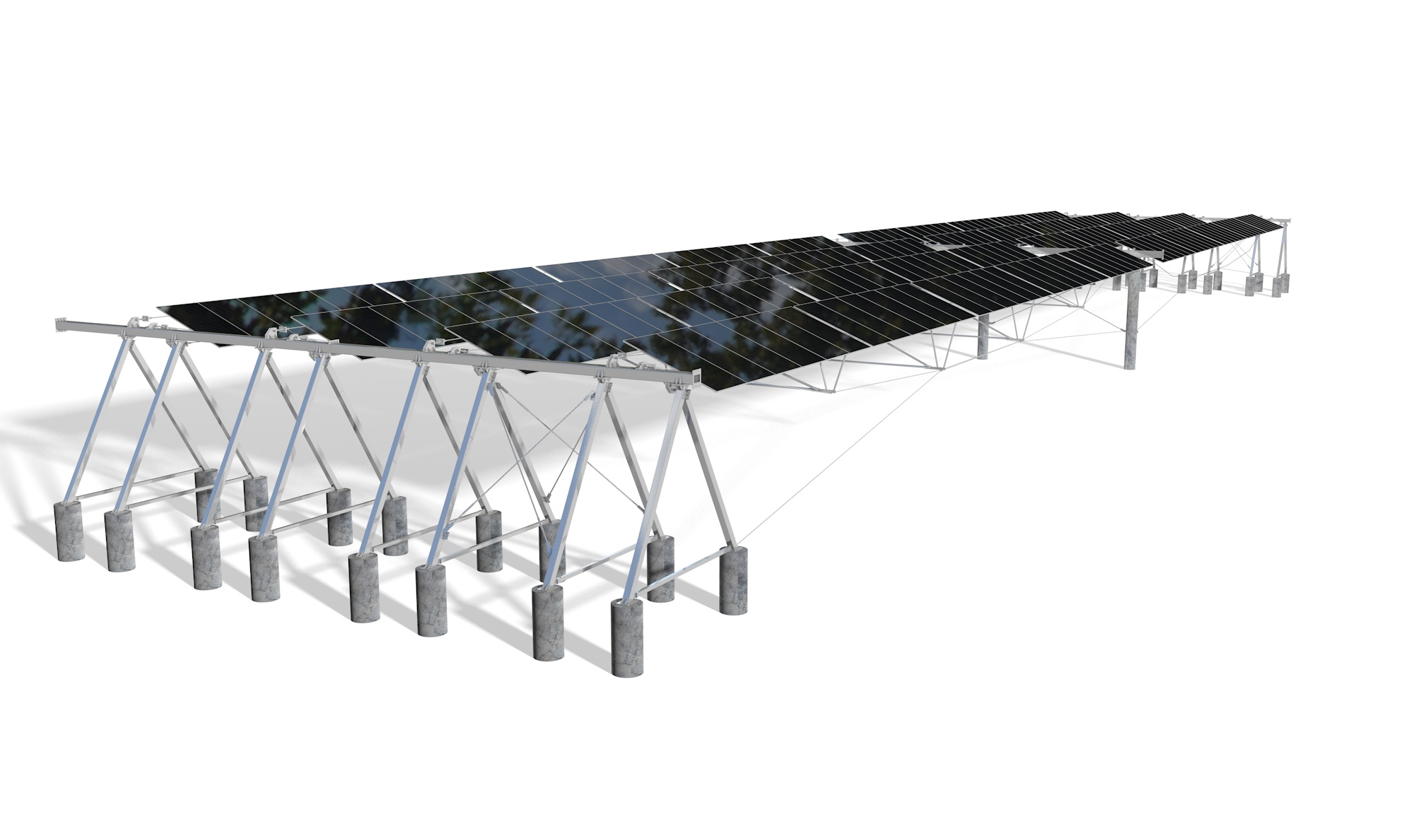 Flexible Solar Panel Mounting System