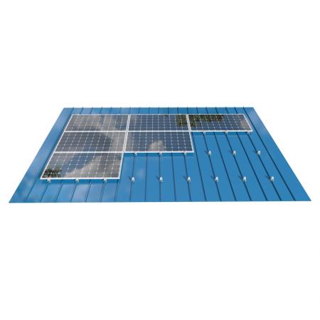 Metal roof Solar panel bracket