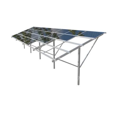 Pole Ground Solar Mounting System