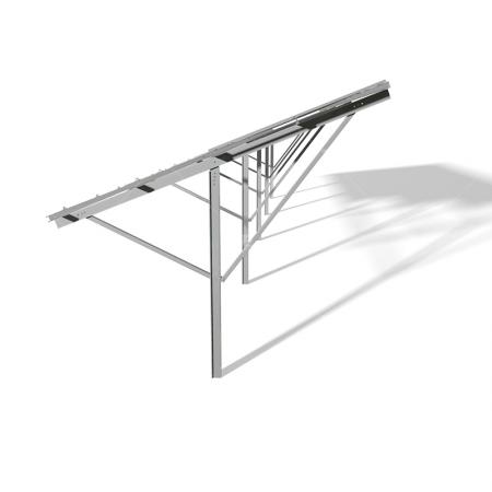 Pole Ground Solar Mounting System