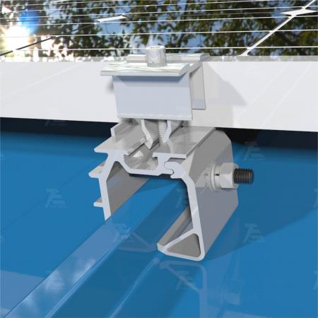 Metal roof Solar panel bracket